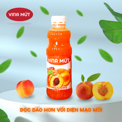 Sinh tố Vina Đào 1L