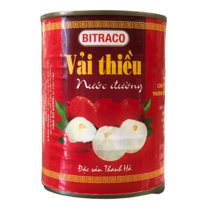 vai-thieu-nuoc-duong Vải thiều Thanh Hà đóng hộp 565gr