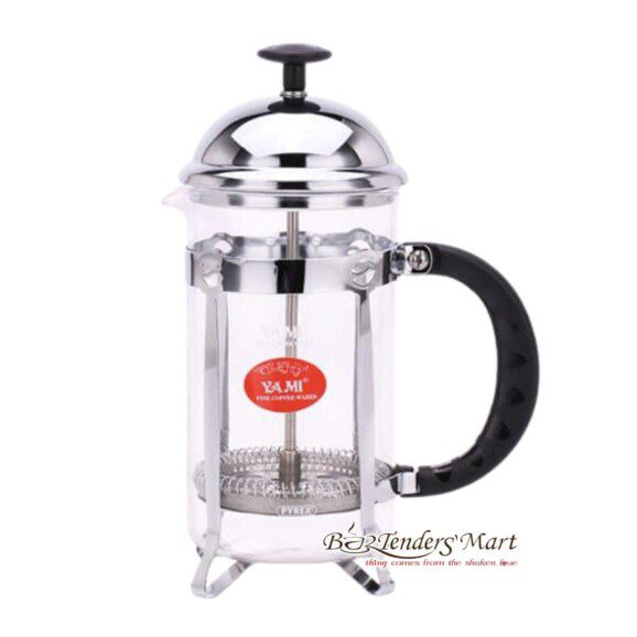 Bình Pha Cà Phê Kiểu Pháp - French Press Sliver (600ml)