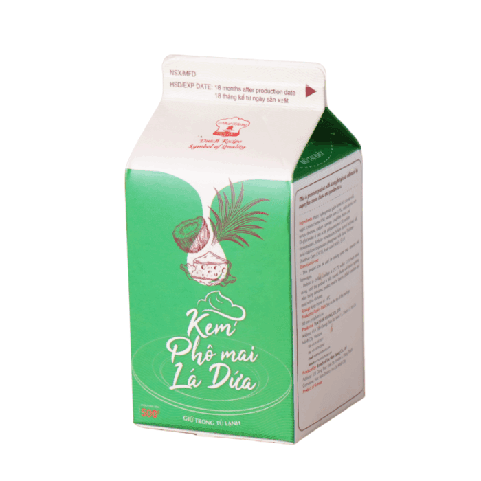 kem-pho-mai-la-dua-nhat-huong Kem Phô Mai Lá Dứa Nhất Hương