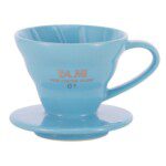 Phễu Lọc Cafe Yami V02 Gợn Sóng Màu Xanh dương – Coffee Dripper Cup V02