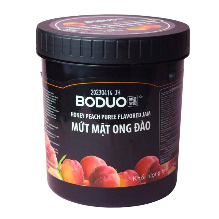 boduo-mat-ong-dao Mứt Mật Ong Đào Boduo (1.36kg)
