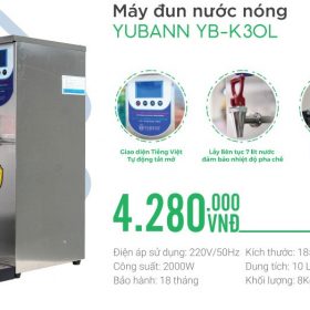 máy đun nước nóng yubann