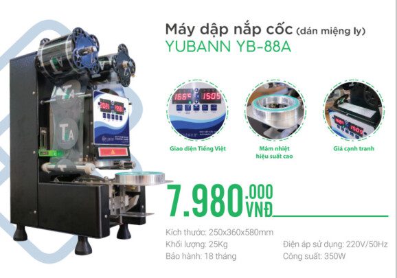 máy ép miệng cốc