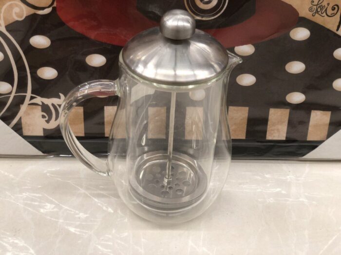 french press double glass