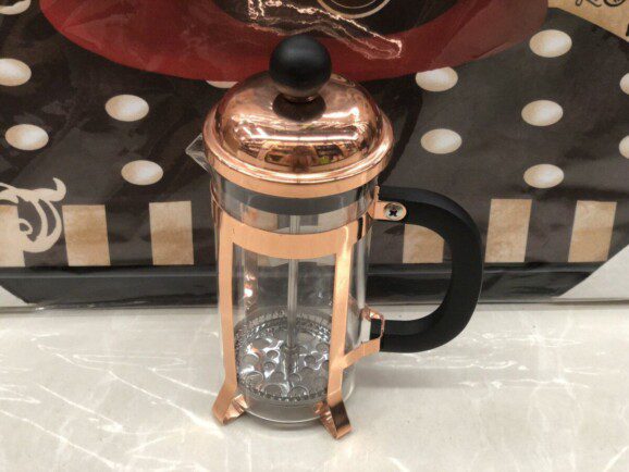 french press gold