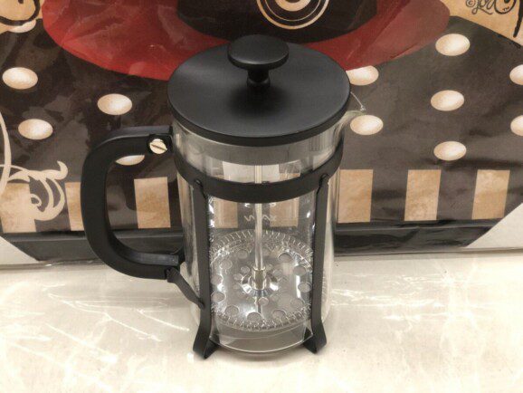 french press tay nhựa