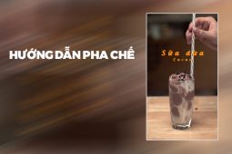 Hướng dẫn pha chế Sữa dừa Cacao thơm béo