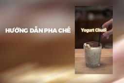 Hướng dẫn pha chế Yogurt Chuối