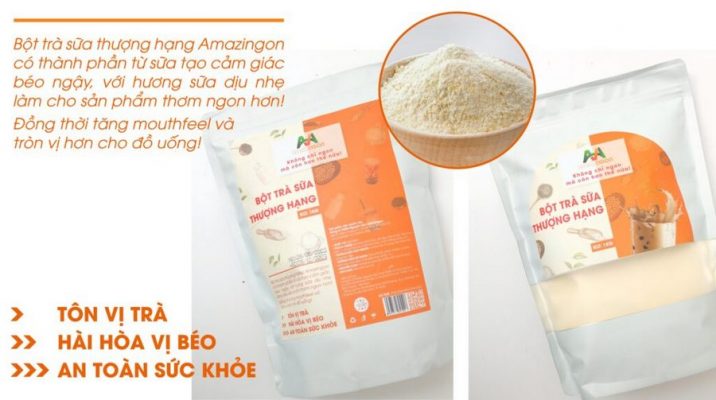 Bột Trà Sữa Thượng Hạng AMAZINgon 1kg