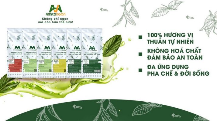 Trà xanh lài cao cấp AMAZINgon 500gram