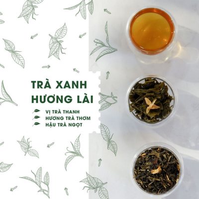 Trà xanh hương lài AMAZINgon