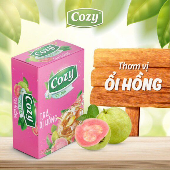 trà cozy ổi hồng