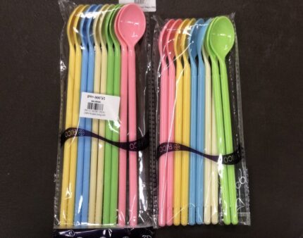 Muỗng nhựa pha chế màu