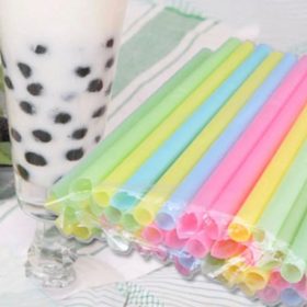 Ống hút trân châu màu sắc (100 ống)