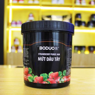 mứt boduo dâu 