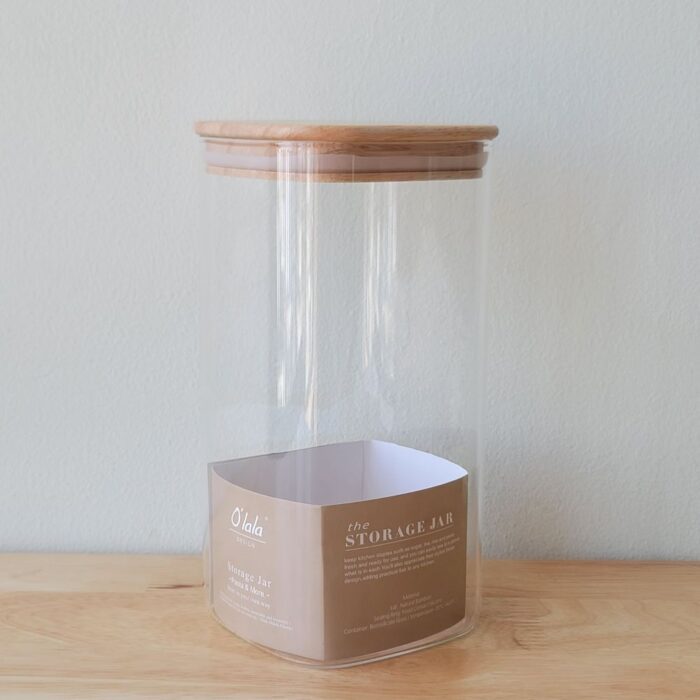 hu-dung-cafe-vuong-nap-go-lon-olala Hũ Đựng Cafe Vuông Nắp Gỗ Ólala