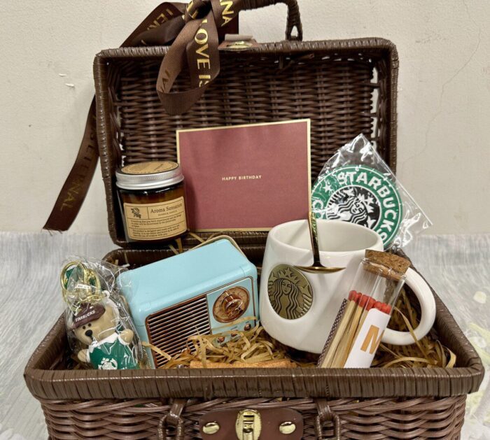 set starbucks kèm loa 1