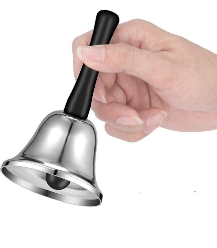 chuonginox chuông để bàn bạc 7,5cm