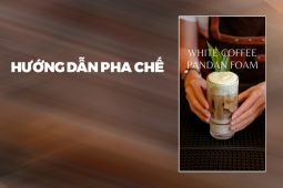 White Coffee Pandan Foam 