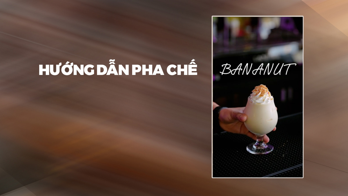 Hướng dẫn pha chế Bananut