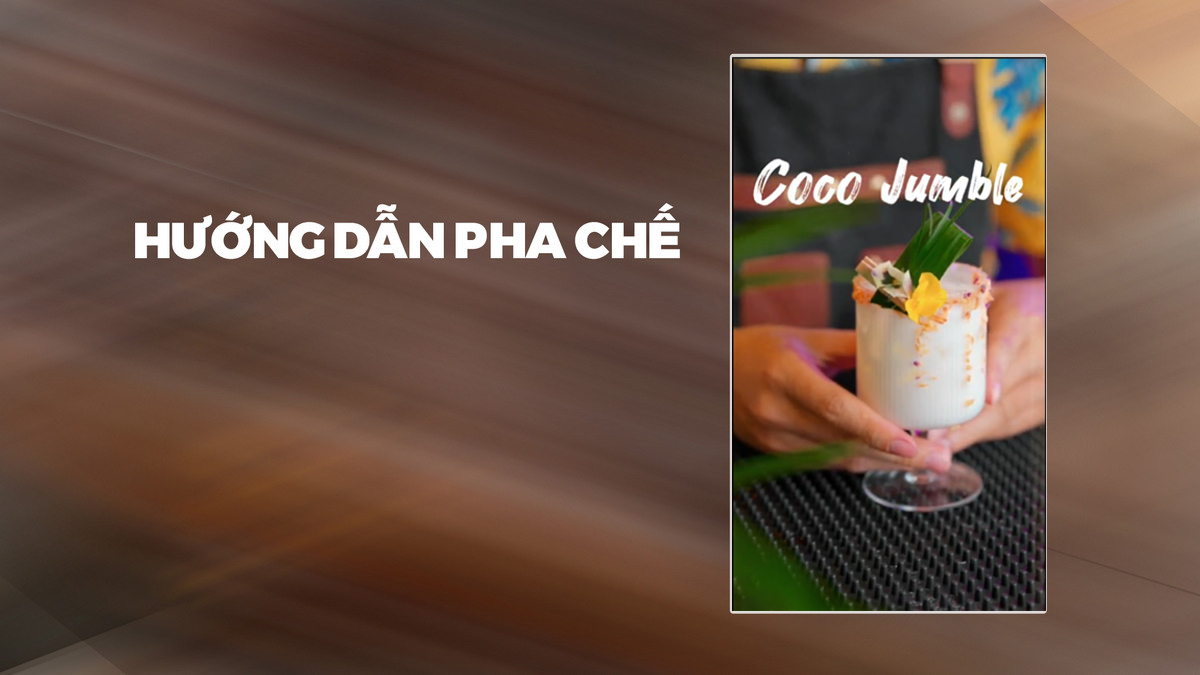 Hướng dẫn pha chế Coco Jumble