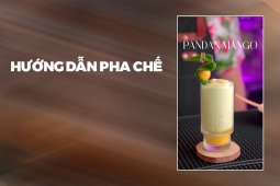 Hướng dẫn pha chế Pandan Mango