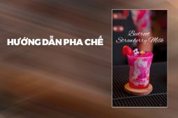 Hướng dẫn pha chế Beetroot Strawberry Milk