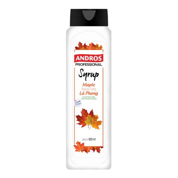 Siro Lá Phong Andros – Andros Maple Syrup (820ml)