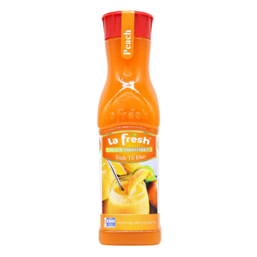 Sinh Tố Đào La Fresh (650ml)