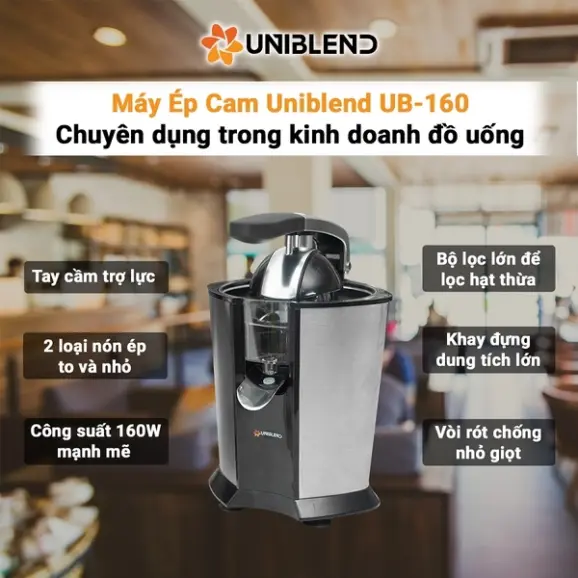 Máy ép cam chuyên dụng Uniblend