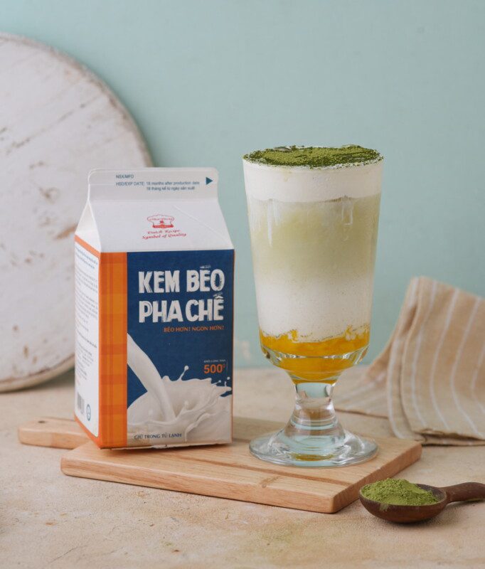 Hướng dẫn pha chế Matcha Latte Mango