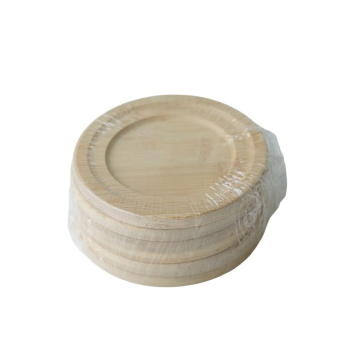 bo-6-lot-ly-gio-tron Bộ 6 Lót Ly Gỗ Tròn
