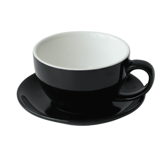 Ly Sứ Cà Phê WBC Coffee Cup Black (300cc)