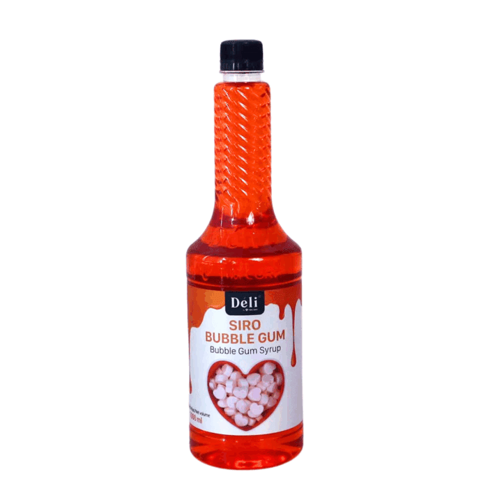 siro-bubblegum-deli-1000ml Siro Bubble Gum Déli - Déli Bubble Gum Syrup (1000ml)