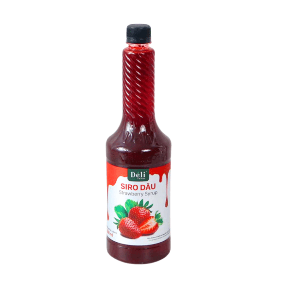 Siro Dâu Déli - Déli Strawberry Syrup (1000ml)