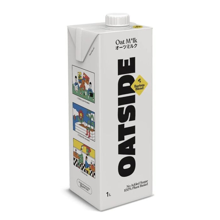 sua-yen-mach-oatside Sữa Yến Mạch Oatside Barista Blend (1L)