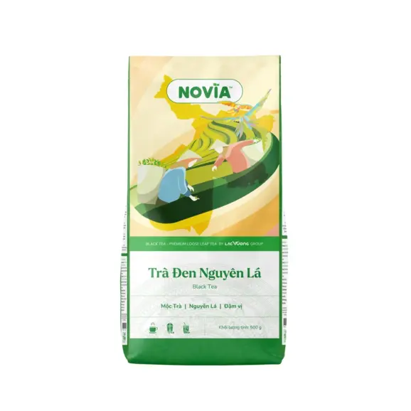 Trà Đen Nguyên Lá Novia (500g)