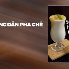 Hướng Dẫn Pha Chế Yogurt Mango Cooler