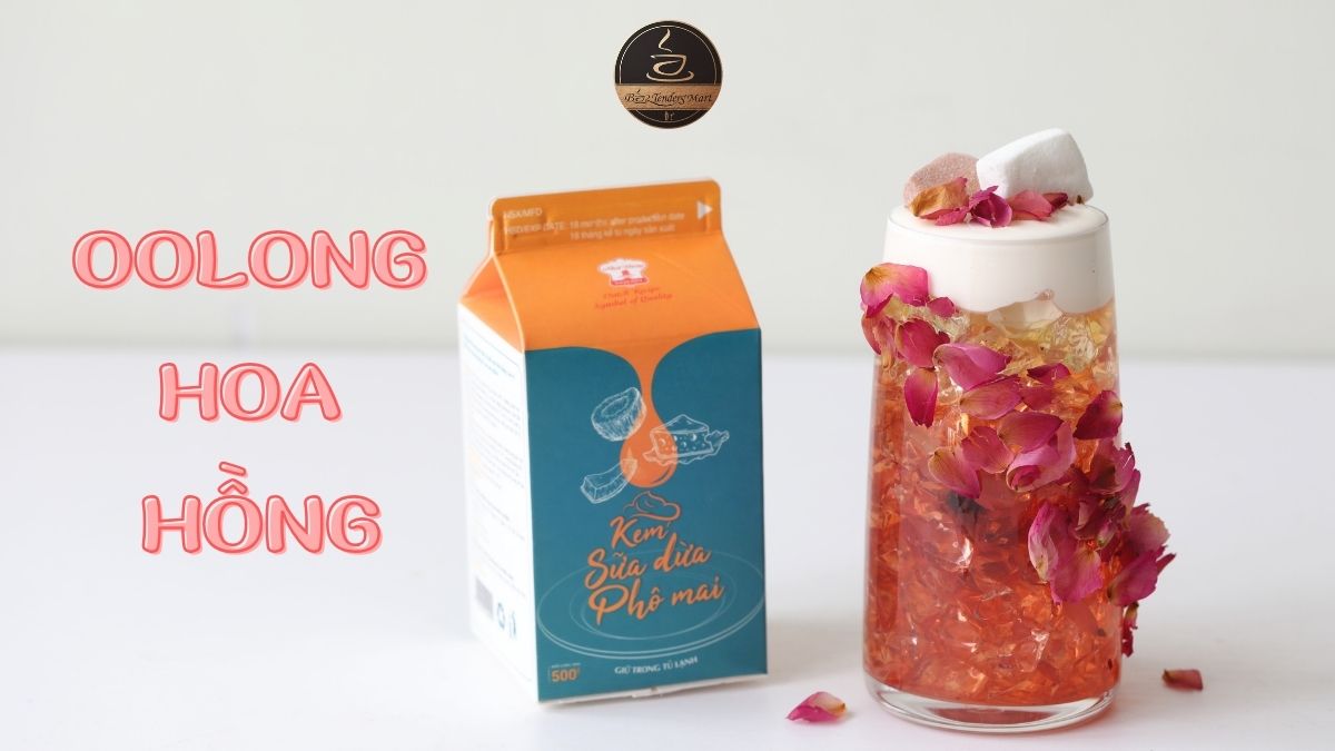 Hướng Dẫn Pha Chế Oolong Hoa Hồng Thơm Ngon, Độc Đáo