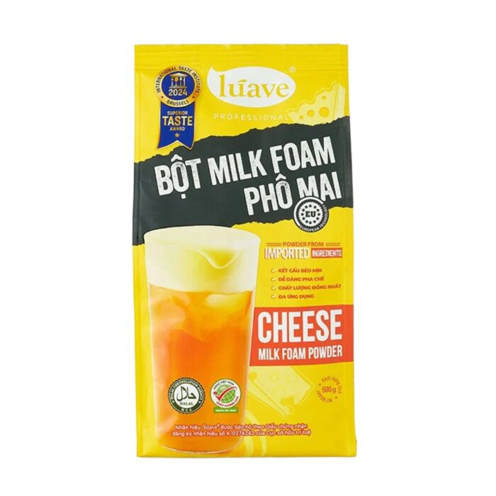 bot-milk-foam-pho-mai-luave Bột Milk Foam Phô Mai Lúave (500 g)