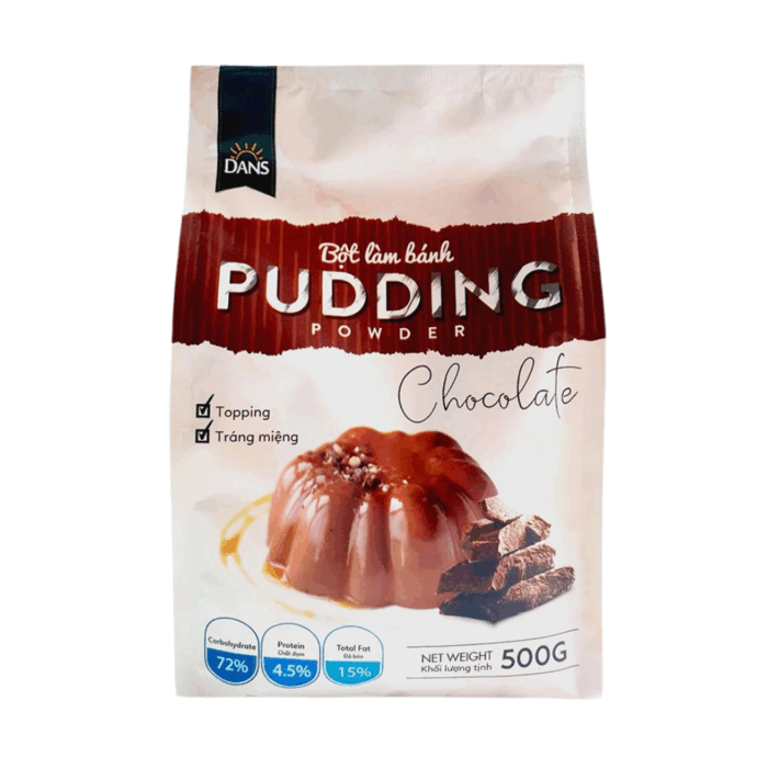 Bột Pudding Chocolate Dans (500g)