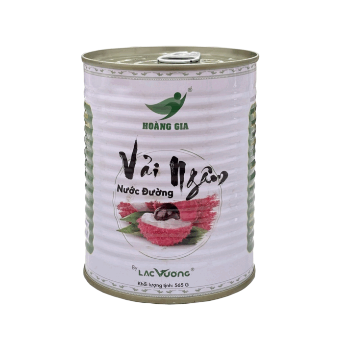 Vải Ngâm Nước Đường Hoàng Gia (565 g)