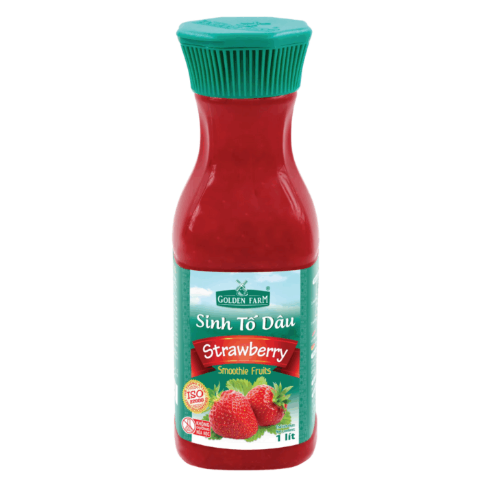 sinh-to-dau-golden-farm Sinh Tố Dâu Golden Farm (1L)
