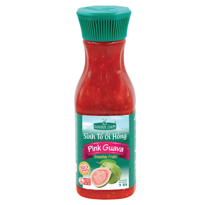 sinh-to-oi-hong-golden-farm Sinh Tố Ổi Hồng Golden Farm (1L)