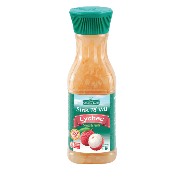sinh-to-vai-golden-farm Sinh Tố Vải Golden Farm (1L)