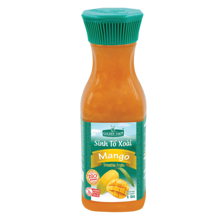Sinh Tố Xoài Golden Farm (1L)