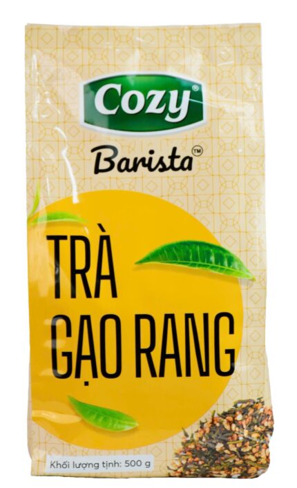 trà gạo rang cozy
