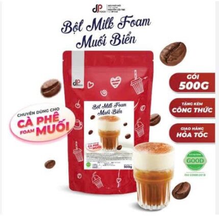 Bột milk foam muối biển