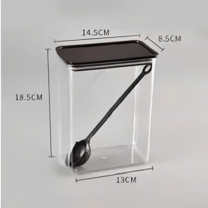 Hộp Nhựa Đựng Cà Phê 1,5L